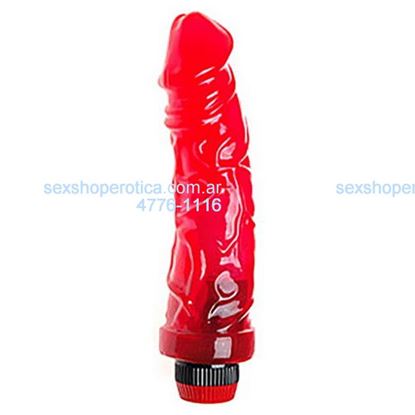 Vibrador Americano Grande Jelly